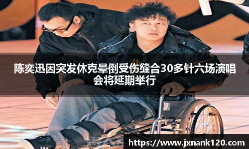 陈奕迅因突发休克晕倒受伤缝合30多针六场演唱会将延期举行